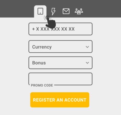 Registration by Phone at Melbet Registration by phone